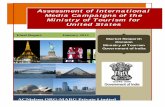 Assessment of International Media Campaigns of the ...tourism.gov.in/sites/default/files/Other/Pardes... · Assessment of International Media Campaigns of The Ministry of Tourism