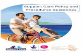Support Care Policy and Procedures Guidelines...Foreword I am pleased that the Fostering Network Wales is able to support fostering service providers through the development of this