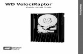 WD VelociRaptor Internal Hard Drive Quick Install …static.highspeedbackbone.net/pdf/WD-VelociRaptor-Install...-1-Congratulations on purchasing a WD VelociRaptor! This document was