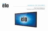 MANUAL DE USUARIO - Elo Touch Solutions...Manual del usuario – ISD Serie 32/42/43/5543L Sección 1: Introducción Descripción del producto Su nuevo pantalla táctil combina el rendimiento