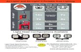 Light Head Configurations Available - Air Systems International Area Light Run Time.pdf · Light Head Configurations Available Light Head Specifications: • iP-68 rated dustproof
