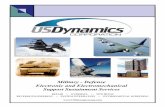 Military - Defense Electronic and Electromechanical ...usdynamicscorp.com/literature/general/USDweb.pdf · U.S. Dynamics Corporation provides military and defense sustainment services
