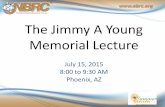 2015 Jimmy A. Young Memorial Lecture...Sampling Plan • Cohorts of therapists – Any years of experience • Postcard to the population (N = 5,011) of technical directors in hospitals