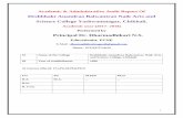 Deshbhakt Anandrao Balwantrao Naik Arts and Science College … · 2019-02-13 · 1 Academic & Administrative Audit Report Of Deshbhakt Anandrao Balwantrao Naik Arts and Science College