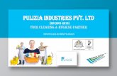 PULIZIA INDUSTRIES PVT. LTD (PIPL) · ABOUT US Pulizia Industries Pvt. Ltd. (PIPL) is an ISO 9001-2015 certified company.Company has obtained it’s ISO 9001-2015 certificate from