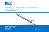 RBS/RBSA RETRIEVER MAINTENANCE - Cosasco Maintenance WI... · 2017-03-13 · 5 rbs/rbsa retriever maintenance The standard RBSA Retrieval tool features a stainless steel outer barrel,