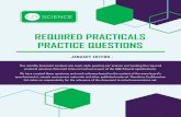 Required Practicals Practice Questions (January Edition) · REQUIRED PRACTICALS PRACTICE QUESTIONS. Required Practicals Practice Questions (January Edition) ... Question 3 – Physics