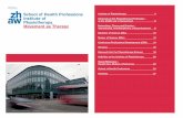 School of Health Professions Institute of Physiotherapy 4 ... · Physiotherapy Movement as Therapy ... establishments, industrial partners, teaching and practice institutions, as
