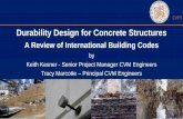 Durability Design for Concrete Structures4th_jci-aci_joint_seminar/pdf/08-Kesner.pdf · ACI 318 Prescriptive, with select provisions containing performance alternatives Yes Yes Yes