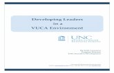 Developing Leaders in a VUCA Environment...As Horney, Pasmore, and O’Shea, authors of "Leadership Agility: A Business Imperative for a VUCA World" note, to succeed, “leaders must