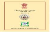 Finance Accounts Acc... · 1. The Finance Accounts of the State of Jharkhand present the accounts of receipts and ... The main unit of classification in accounts is the Major Head