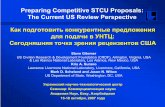 Preparing Competitive STCU Proposals: The Current US ... · Preparing Competitive STCU Proposals: The Current US Review Perspective Steve Gitomer US Civilian Research & Development