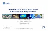 Introduction to the ESA Earth Observation Programmesearth.esa.int/download/eoedu/Earthnet-website-material/to-access-from... · First ESA Earth Explorer dedicated to the exploration