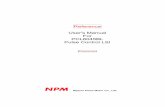 User's Manual for PCL6045BL - NPMT SeriesPCD Series/PCL6000... · 2010-07-09 · Reference User's Manual For PCL6045BL Pulse Control LSI (Preliminary) Nippon Pulse Motor Co., Ltd.