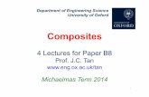 B8 PPT Slides-Composites-MT13-15Nov14-LR2 · Basic mechanics 18 Handout P.15-17 e 1 e 3 e 2 ... ff m mij ijkl kl ij ijkl kl, ... widely in engineering composite structures. e.g. •