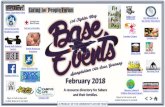February 2018 - Spangdahlem Air Base...Gracie Self-Defense System Sleep Clinic Little Critters Cooking 101 Lose Weight Class & Support Group Home Security Tips Saber Superbowl Party