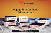 sealed rechargeable lead-acid battery Application Manualgsyuasa-es.com/Downloads/NP_Application_manual.pdf · More that 1000 discharge/recharge cycles can be realized from Yuasa NP