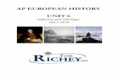 Industry and Isms - AP European History€¦  · Web viewAP EUROPEAN HISTORY. UNIT 6. Industry and Ideology, 1815-1850. Unit Plan. and Pacing Guide