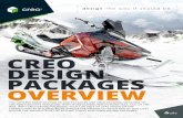Page 2 of 7 | Creo Design Packages Overview · CATIA V4/V5, Siemens NX: Open, Update and Save As native SolidWorks, CATIA V4/V5, Siemens NX files Automatically detect and update SolidWorks
