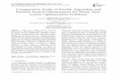 Comparative Study of Firefly Algorithm and Particle Swarm ... · Comparative Study of Firefly Algorithm and Particle Swarm Optimization for 51 ... The sky filled with the light of