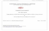 CENTRAL ELECTRONICS LIMITED (A Public Sector Enterprise) Tender (1).pdf · CENTRAL ELECTRONICS LIMITED (A Public Sector Enterprise) TENDER DOCUMENT ... CENTRAL ELECTRONICS LIMITED