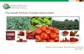 The South African Tomato Value Chain - NAMC · The South African Tomato Value Chain Disclaimer Information contained in this document results from research funded wholly or in part