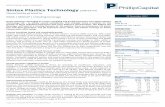 Plastics Technology (SINTEX IN) Uncertainty priced inbackoffice.phillipcapital.in/Backoffice/Researchfiles/PC...Sintex is a pioneer in water storage solutions since 1975 with a varied