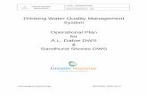 Drinking Water Quality Management System Operational Plan ......1. Pre-chlorination 2. Coagulation / flocculation / sedimentation 3. Filtration 4. Post-chlorination (primary disinfection)