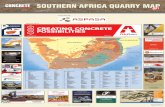 SOUTHERN AFRICA QUARRY MAP - Concrete Trends · SOUTHERN AFRICA QUARRY MAPSOUTHERN AFRICA QUARRY MAP 2017 Presented by: Sponsored by: REF COMPANY NAME PLANT NAME TOWN REF COMPANY