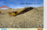 The Extec C-12 - R.R. Equipment Company · Welcome to Extec Screens & Crushers - a member of the Sandvik group Features and Benefits Book C-12+ The Extec C12+ offers a unique mix;