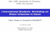 International Students Workshop on Water Urbanism in Hanoibmktcn.com/UserFiles/Phamdinhtuyen/Nghiencuu...International Students Workshop on Water Urbanism in Hanoi “How Water is
