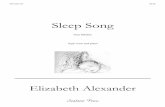 Sleep Song - cover - high voice · Poet, pianist and composer Ann Silsbee was the first woman to receive her doctoral degree in music composition from Cornell University. Her output