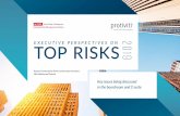 EXECUTIVE PERSPECTIVES ONTOP RISKS · focusing on the top risks currently on the minds of global boards of directors and executives. This report contains results from our seventh