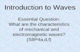 Introduction to Waves - Henry County School DistrictIntroduction to Waves Essential Question: What are the characteristics of mechanical and electromagnetic waves? (S8P4a,d,f) ...
