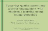 Fostering quality parent and teacher engagement with Fostering quality parent and teacher engagement