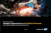 SAP Engineering Control Center Intelligent Engineering for an … ECTR... · SAP PLM and SAP Engineering Control Center offer one of the first fully integrated mechatronics solutions