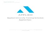 Applied University Scheduleappliedsystems.com/Education/Epic.pdf · Title: Applied University Schedule Author: Teresa Cronin Keywords: Applied University Created Date: 1/8/2018 9:36:13