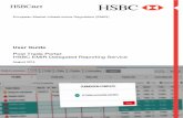 Post Trade Portal Guide - HSBC · HSBC EMIR Delegated Reporting Service Post Trade Portal Published: August 2014 1 Logging on 1. The HSBC EMIR Delegated Reporting Service Post Trade