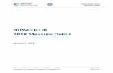 NIPM-QCDR 2018 Measure Detail - ASIPP | Homepage QCDR Measure Detail... · nipm 9: avoiding excessive use of therapeutic facet joint interventions in managing chronic cervical and