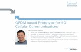 GFDM based Prototype for 5G Cellular Communications5gnow.eu/wp-content/uploads/2015/04/NIVIP2012_GFDM_IvanGaspar.pdf · GFDM based Prototype for 5G Cellular Communications Ivan Simões