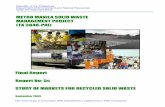 METRO MANILA SOLID WASTE MANAGEMENT PROJECTnswmc.emb.gov.ph/wp-content/uploads/2016/08/Report... · ADB TA 3848 PHI: Metro Manila Solid Waste Management Project Final Report Executive