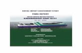 SOCIAL IMPACT ASSESSMENT STUDY Boat Jetty Final English.pdf · the SIA Unit to study the Social impact Assessment of Land Acquisition for Kadamakkudy Boat Jetty to be constructed