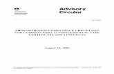 AC 23-24 - Airworthiness Compliance Checklists for Common ... · AC 23-24 AIRWORTHINESS COMPLIANCE CHECKLISTS FOR COMMON PART 23 SUPPLEMENTAL TYPE CERTIFICATE (STC) PROJECTS August