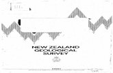 NEW ZEALAND GEOLOGICAL SURVEY - IRC · New Zealand Geological Survey files dating back to the time of the writer's first visit in 1974. It is not intended that the present report