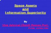 Space Assets and Information Superiorityindianstrategicknowledgeonline.com/web/space_sec_session 3_Raman Puri.pdf“strategic vantage point” from which the control of air, land,