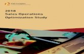 2018 Sales Operations Optimization Study Sales... · selling through research. MAJOR FINDINGS ... enablement “person, program, or function,” to today, when 59.2% of companies