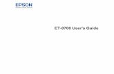 User's Guide - ET-8700 · Additional Scanning Settings - Advanced Settings Tab..... 178 Saving Scanned Documents as a Searchable PDF Using Epson Scan 2 ..... 179 Image Format Options