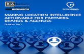 MAKING LOCATION INTELLIGENCE ACTIONABLE FOR …...Behavioral Audience Segmentation: built by using real-world location indicators combined with demographic information mapped to device