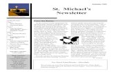 September 2008September 2008 St. Michael’s Newsletterstmichaels1714.org/September2008NL.pdf · St. Michael’s Newsletter September 2008 Page Two From the Music Director - Douglas