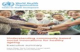 Understanding community-based CBSI... · Understanding community-based . social innovations for healthy ageing. Executive summary. ... Involving older persons in managing or designing